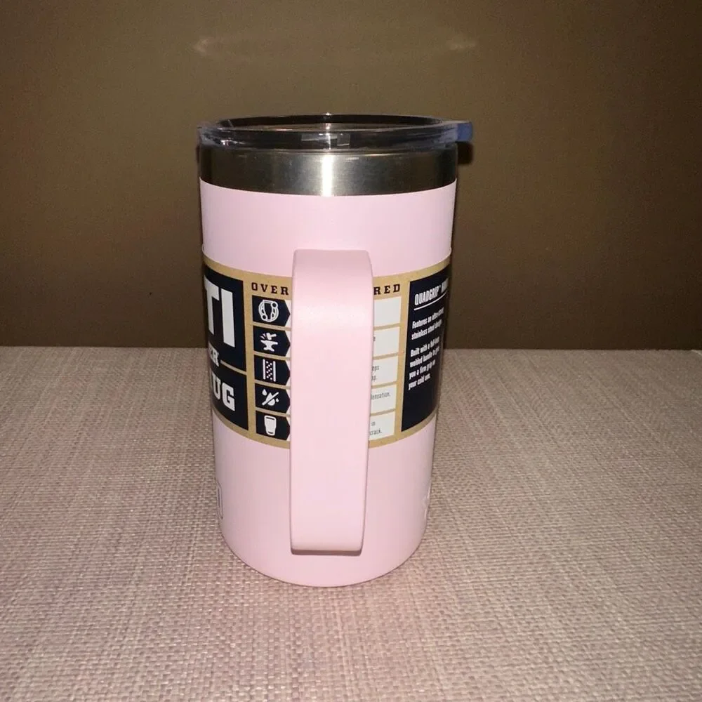 Yeti Rambler Mug 24oz Ice Pink NWT Discontinued and Hard To Find Authentic